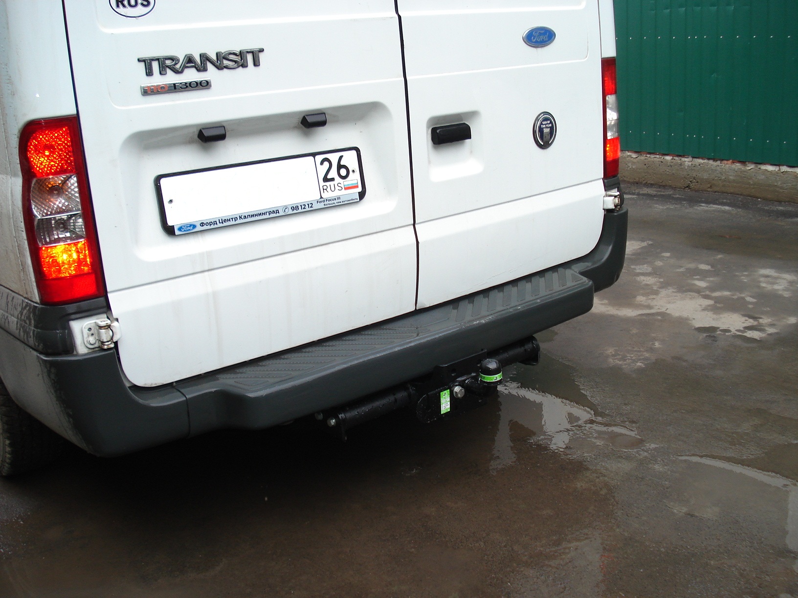 ТСУ для FORD TRANSIT (FA) (фургон ) 2000 — 2014